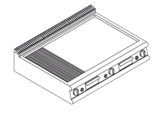 APACH LFTE127CLR Поверхности жарочные и сковороды