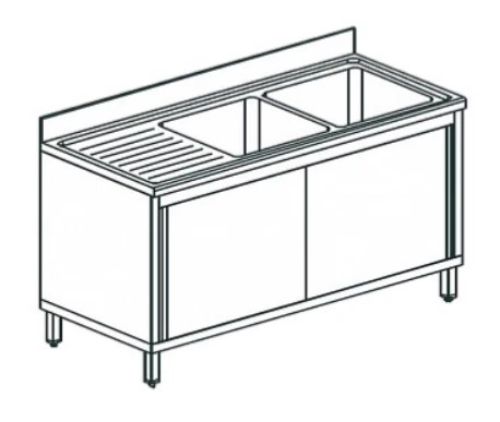 APACH L2S177-55LWSD Ванны моечные